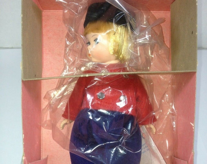 Vintage 8" Netherlands Boy Madame Alexander Doll #577 DISNEYLAND NIB Never Displayed!