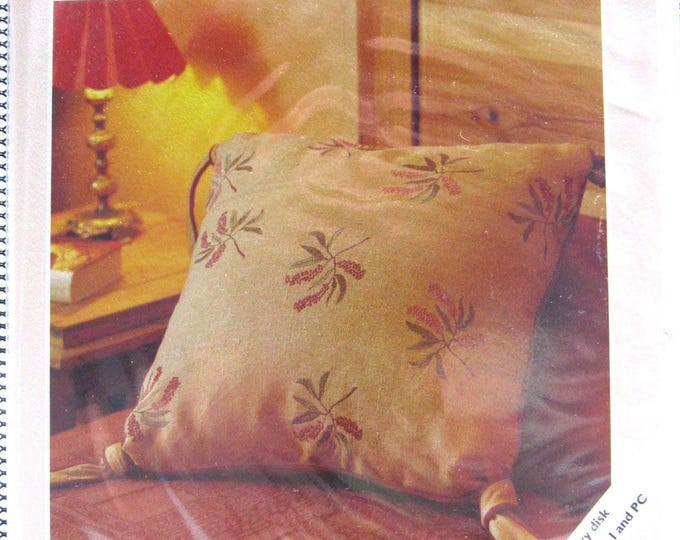 Vintage Candlewicking by Karen McAuliffe Husqvarna Viking Embroidery Disk for Designer 1 & PC