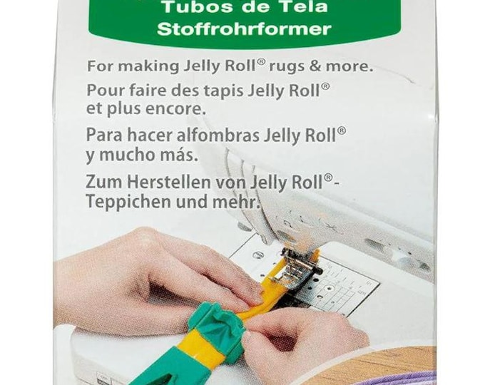 Clover Fabric Tube Maker - For Jelly Roll Rugs, Placemats, Projects