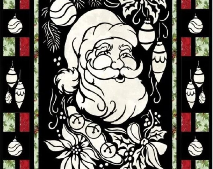 Christmas Spirit Laser Cut Panel Quilted Silhouette Collection by Stirrups & Stitches Designs