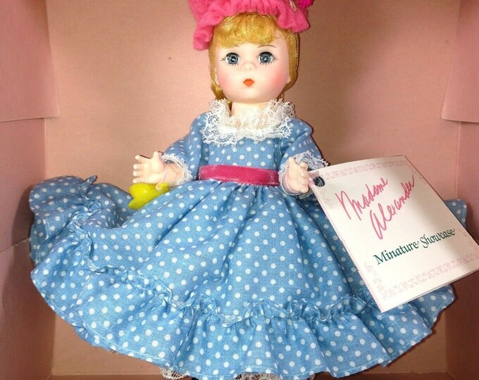 Vintage 8" Miss Muffet Madame Alexander Doll #452 DISNEYLAND NIB Never Displayed!