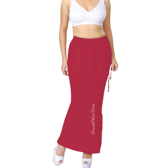 Size L and XL Red Saree Petticoat -  Australia