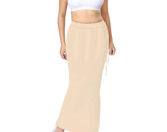 Size L  Beige Saree Petticoat