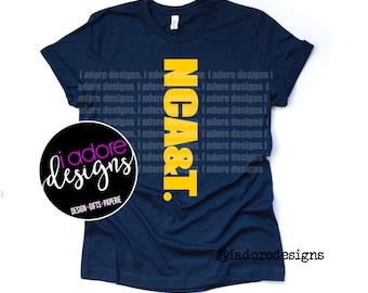 North Carolina A&T Period(T) Short sleeve t-shirt Aggie