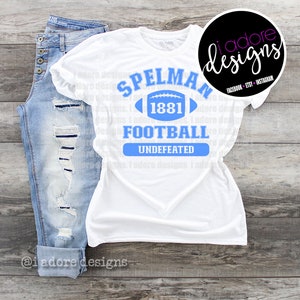 Spelman Football Undefeated T-shirt