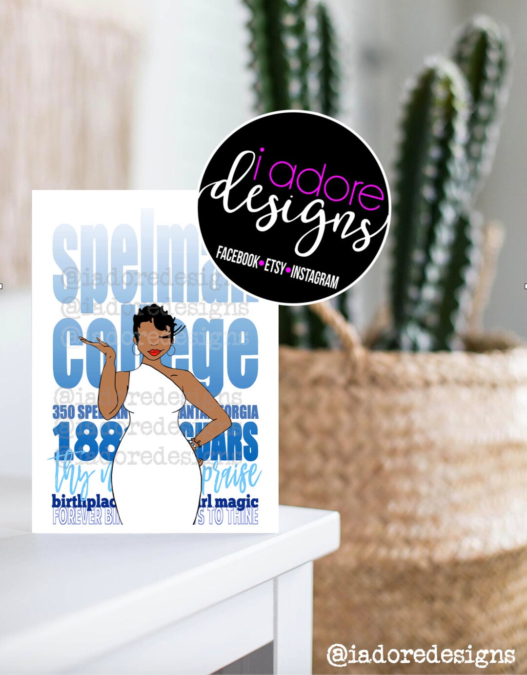 Spelman Hand Sign Spelman (hand) Card, Class of 2022, Black Girl Magic, Afro, Graduation ...