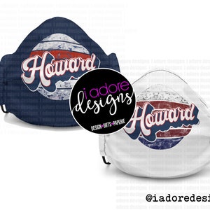 HOWARD Face Mask HBCU