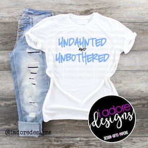 Undaunted and Unbothered Spelman T-shirt