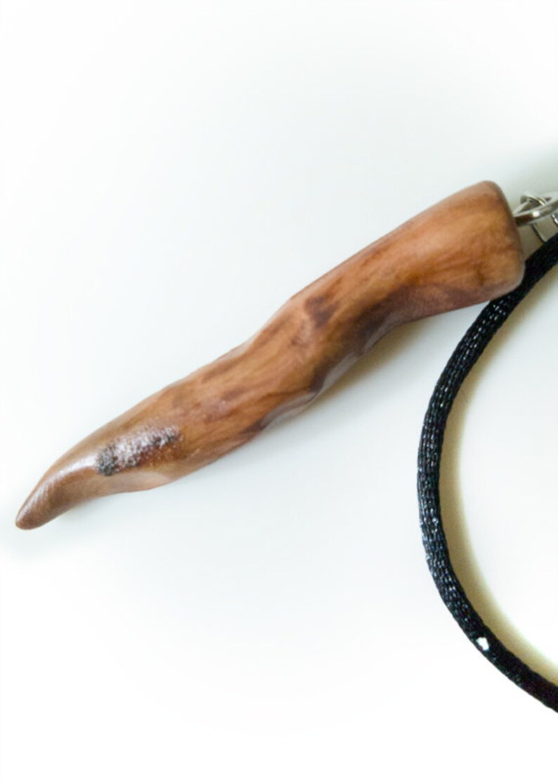 Wooden Stake Charm Necklace Buffy The Vampire Slayer Mr Pointy Replica Polymer Clay Miniatures