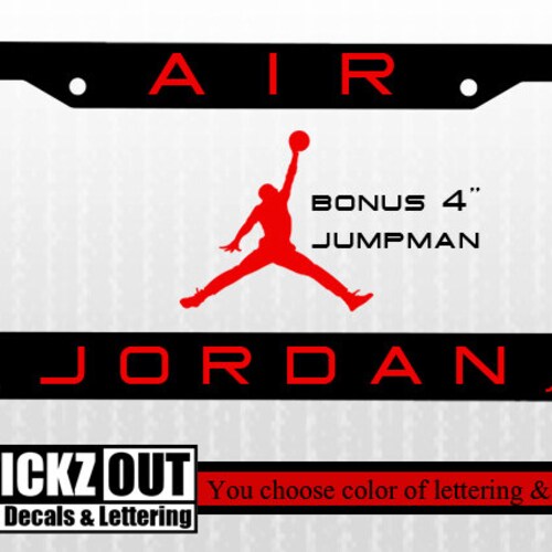 Air Jordan Jumpman Logo Sticker Decal MJ 23 Michael Jordan Car Etsy