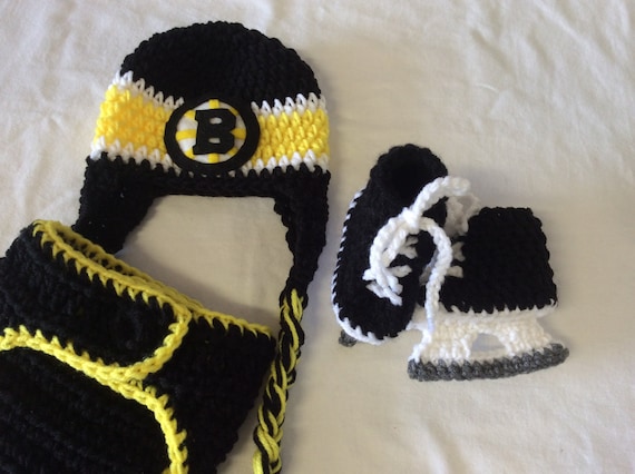 boston bruins baby hat