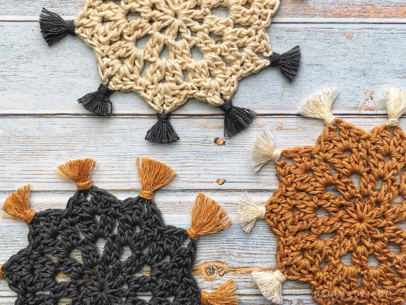 Crochet Coaster Pattern: Cadence Coaster (PDF) image 2