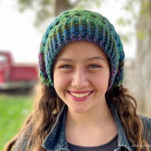 Crochet Pattern / Textured Ear Warmer Headband 2 in 1 / Esme Kerchief Ear Warmer and Cowl Pattern PDF image 3