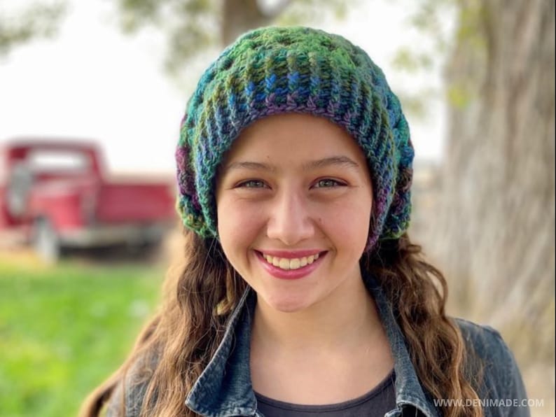 Crochet Pattern / Textured Ear Warmer Headband 2 in 1 / Esme Kerchief Ear Warmer and Cowl Pattern PDF image 3