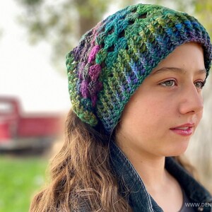 Crochet Pattern / Textured Ear Warmer Headband 2 in 1 / Esme Kerchief Ear Warmer and Cowl Pattern PDF image 5