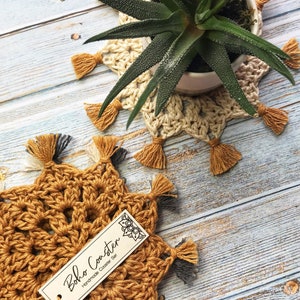 Crochet Coaster Pattern: Cadence Coaster (PDF) image 5