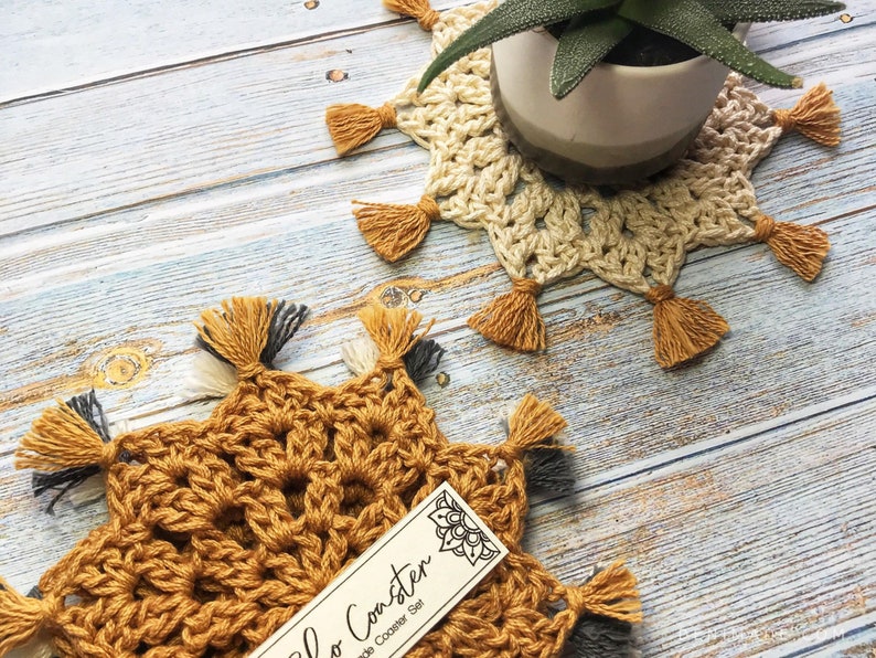 Crochet Coaster Pattern: Cadence Coaster (PDF) image 7