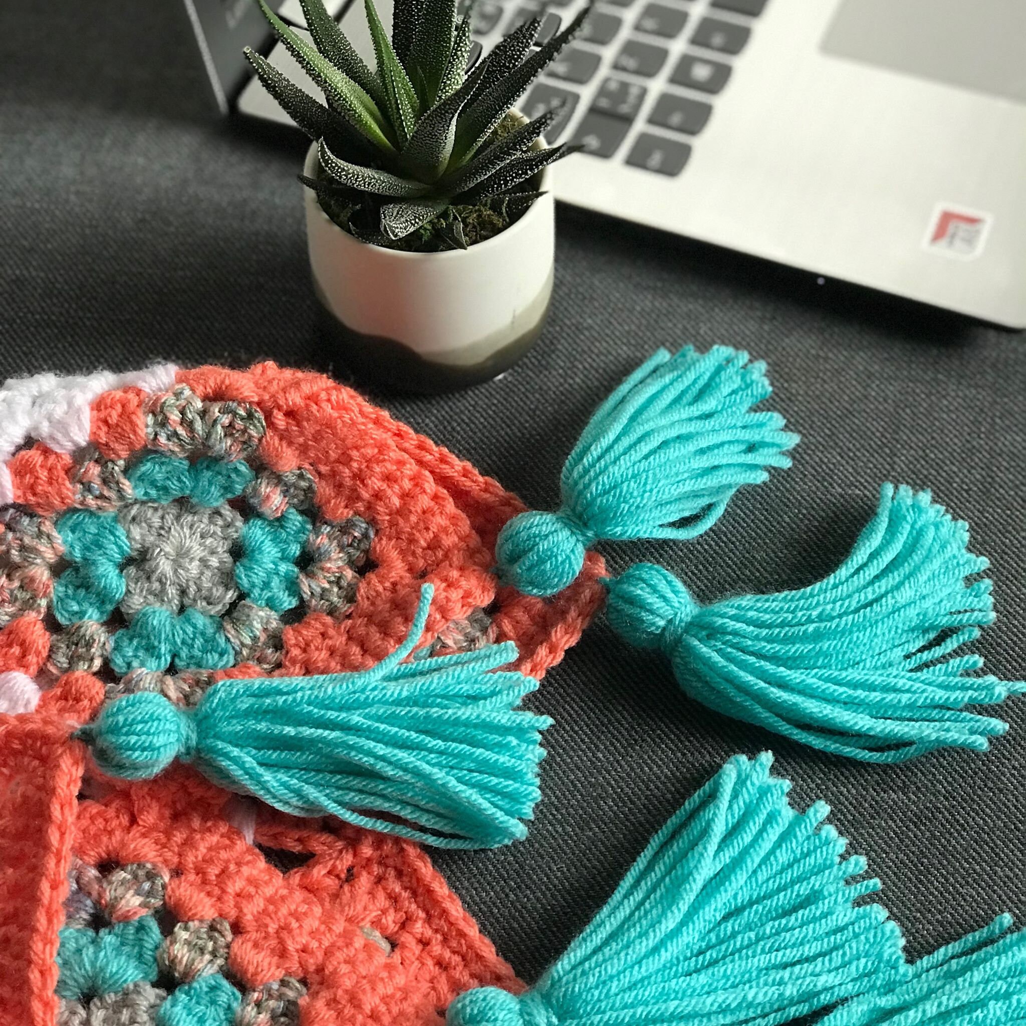 Maylani's Blanket Crochet Pattern Easy Granny Squares - Etsy