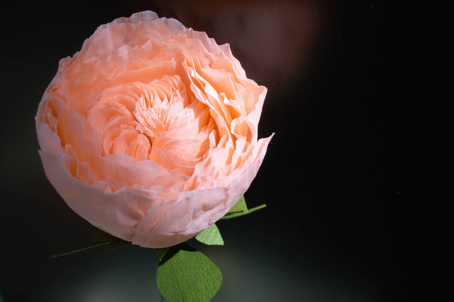 Handmade Juliet Garden Rose Paper Crepe Rose 100 Handmade Etsy