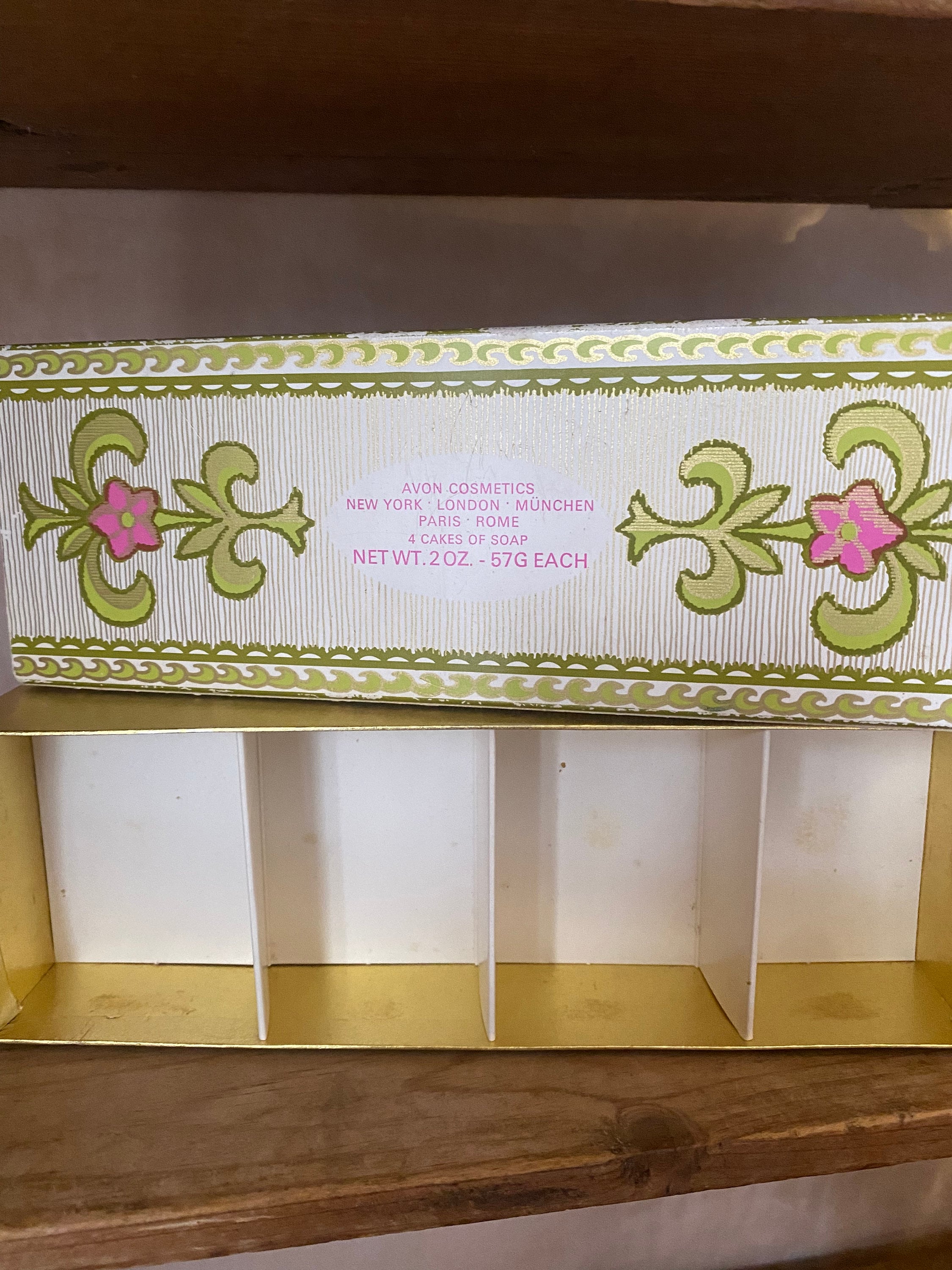 Vintage Avon Box - Display - Storage - Etsy