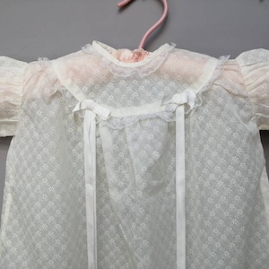 1960&#39;s White Christening / Baptisim Gown