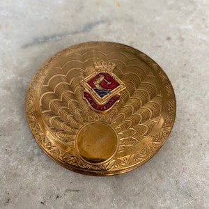 Vintage Vanity Compact HMS Fisgard