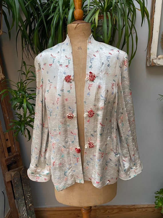Vintage Silk Chinese Jacket