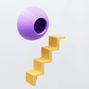 Magnetic Jumping Spider Hide & Staircase Decoration Kit | Various Colours!