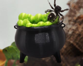 New Magnetic Cauldron Hide For Jumping Spiders & Other Small Critters