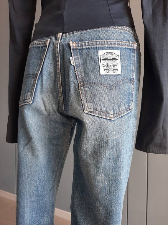 27" Levis Jeans - 80s Vintage Ribcage Straight Dis