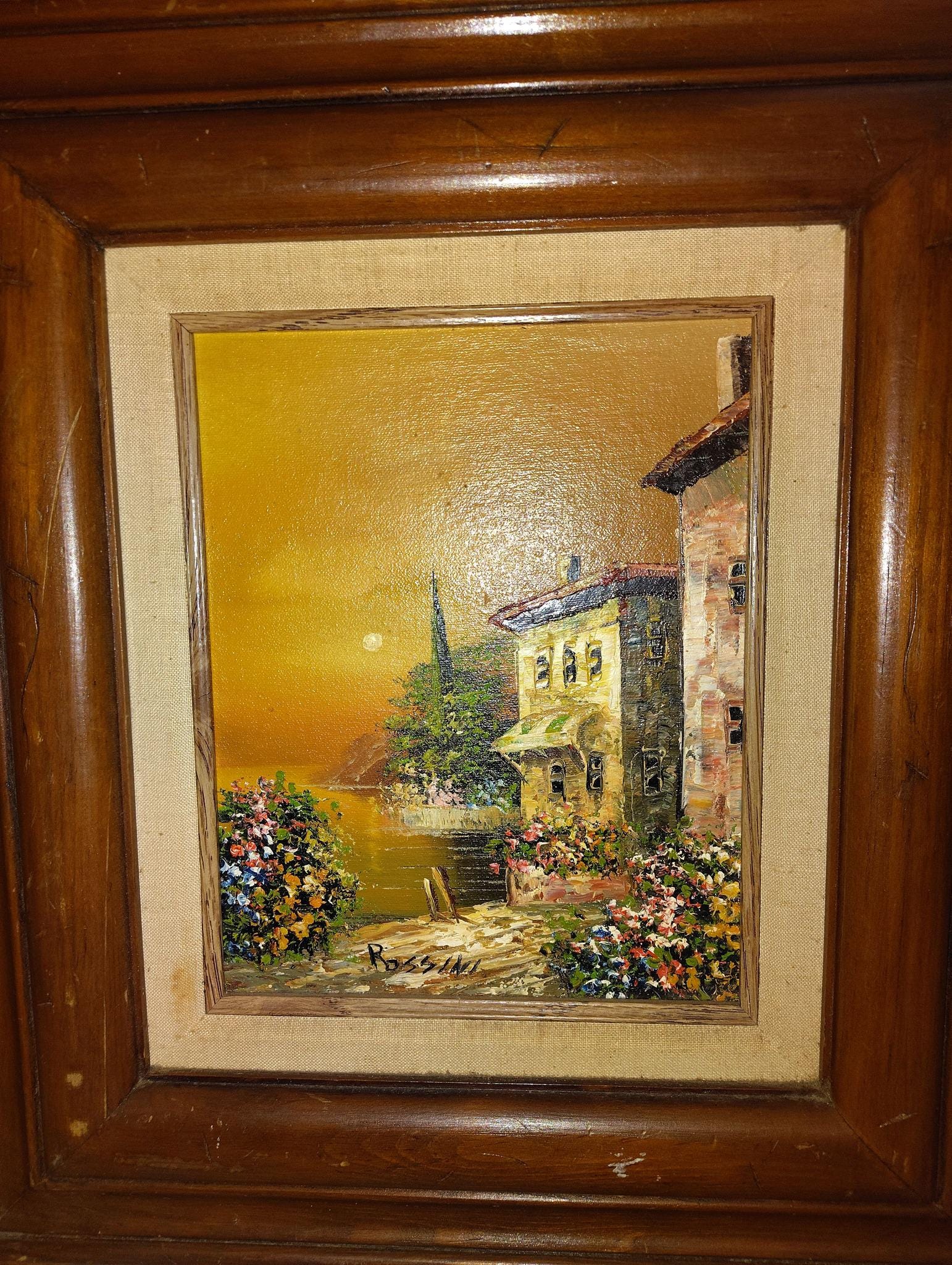 Rossini oil painting - Etsy 日本