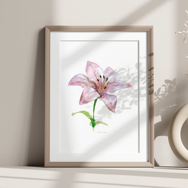 Paintings of Lilies - Etsy