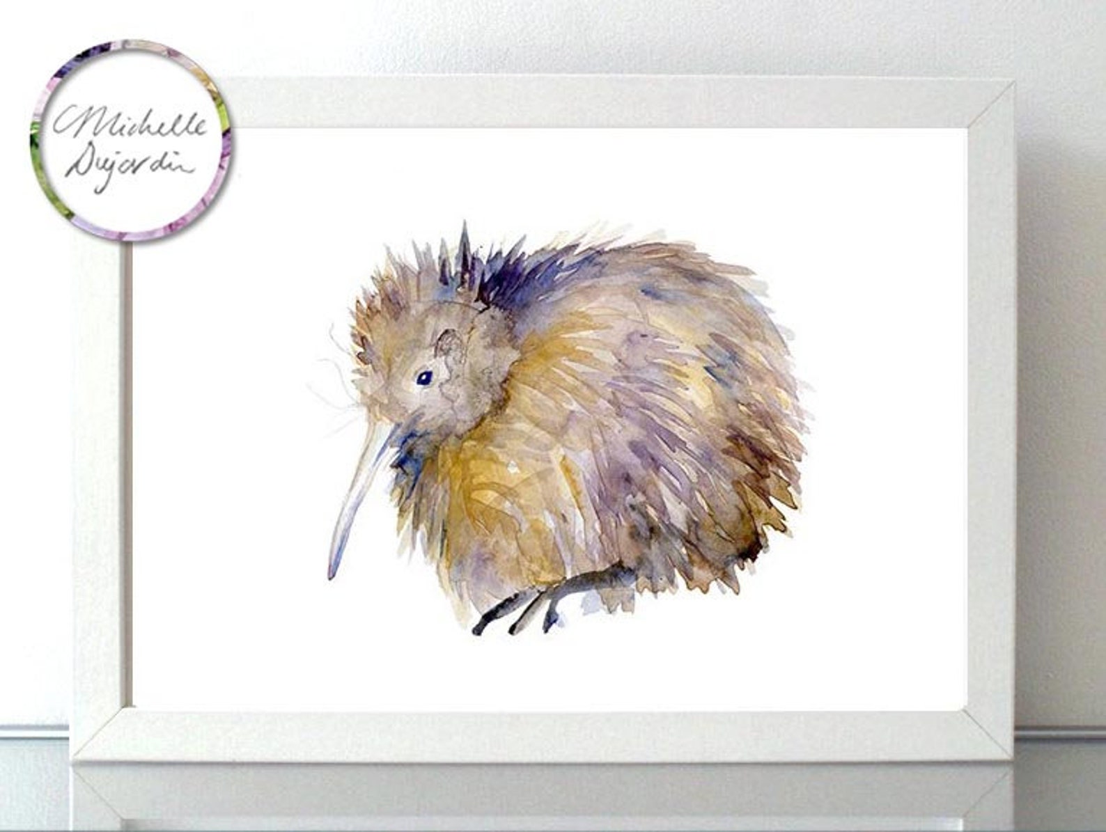 Kiwi Bird Art New Zealand Art Kiwi painting Fine Art Print | Etsy