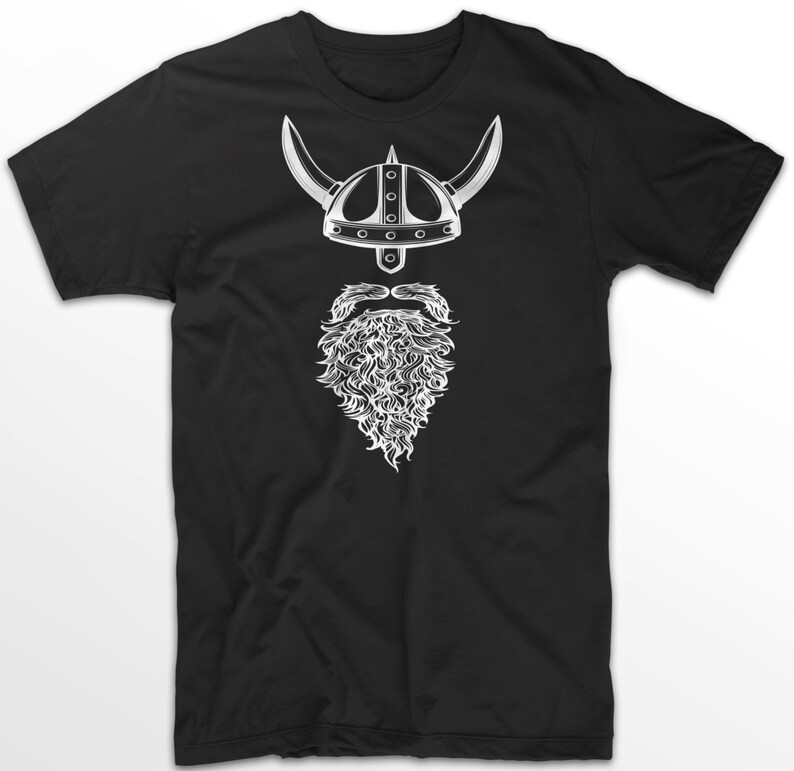 Viking Beard Tee - Etsy