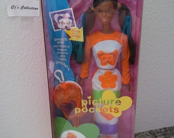 On Sale Christie Picture Pocket New in Box Mattel # 28702 Friend of Barbie AA Barbie  Shirt Skirt Picture Paper Punch SALE 124.95 NOW 95.95