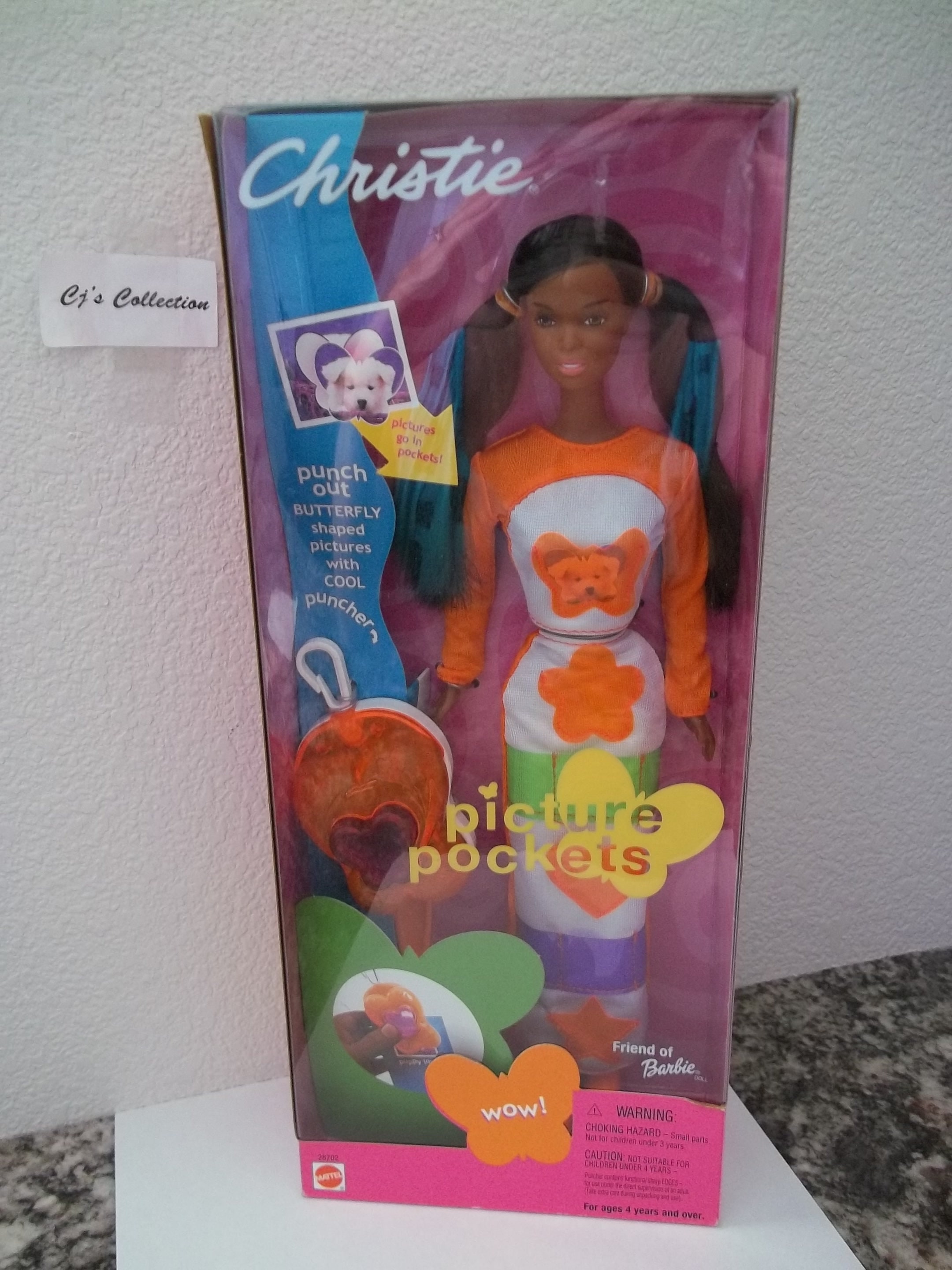 Christie Picture Pockets New in Box Mattel 28702 Friend of Barbie