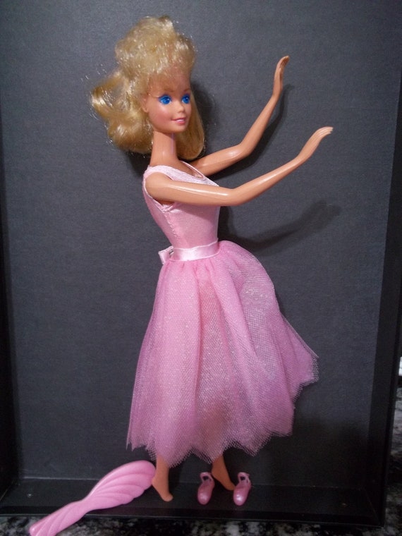 Vintage My First Barbie Ballerina 1986 Pink Leotard Tutu and