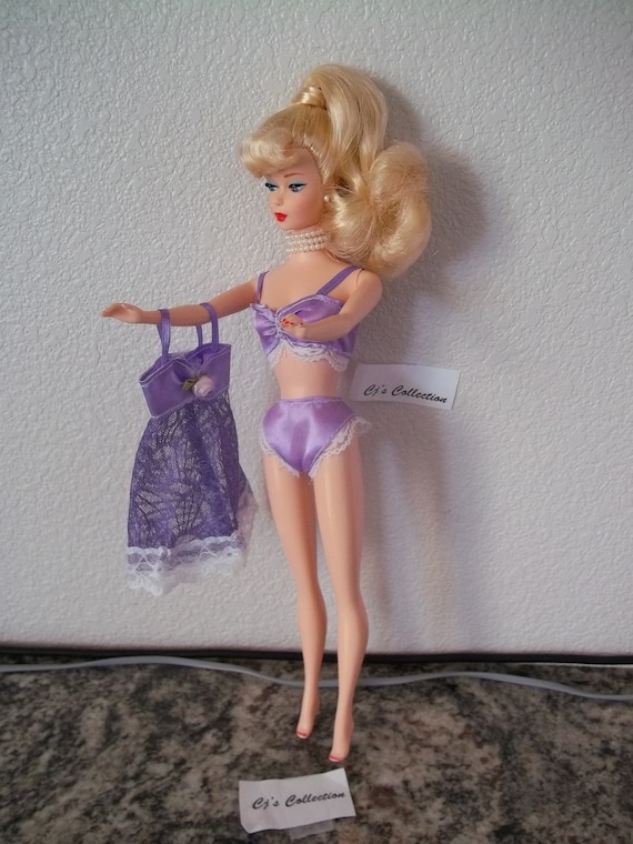 Lemon Blonde Ponytail Barbie Doll Mattel 15407 1995 Reproduction