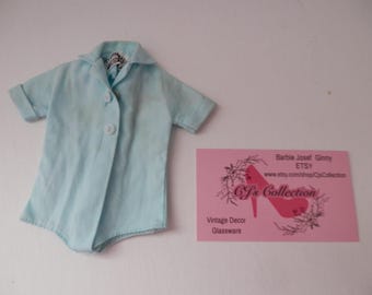 Tammy Ideal Tee Time #9118 Shirt Romper Body Suit Top 1960's Tammy Clothing Cotton Label Good Condition Beautiful Quality FREE Ship in U.S.
