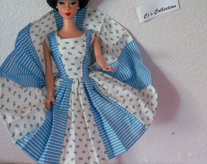 Barbie Bubblecut Reproduction Doll in Belle Style Etsy