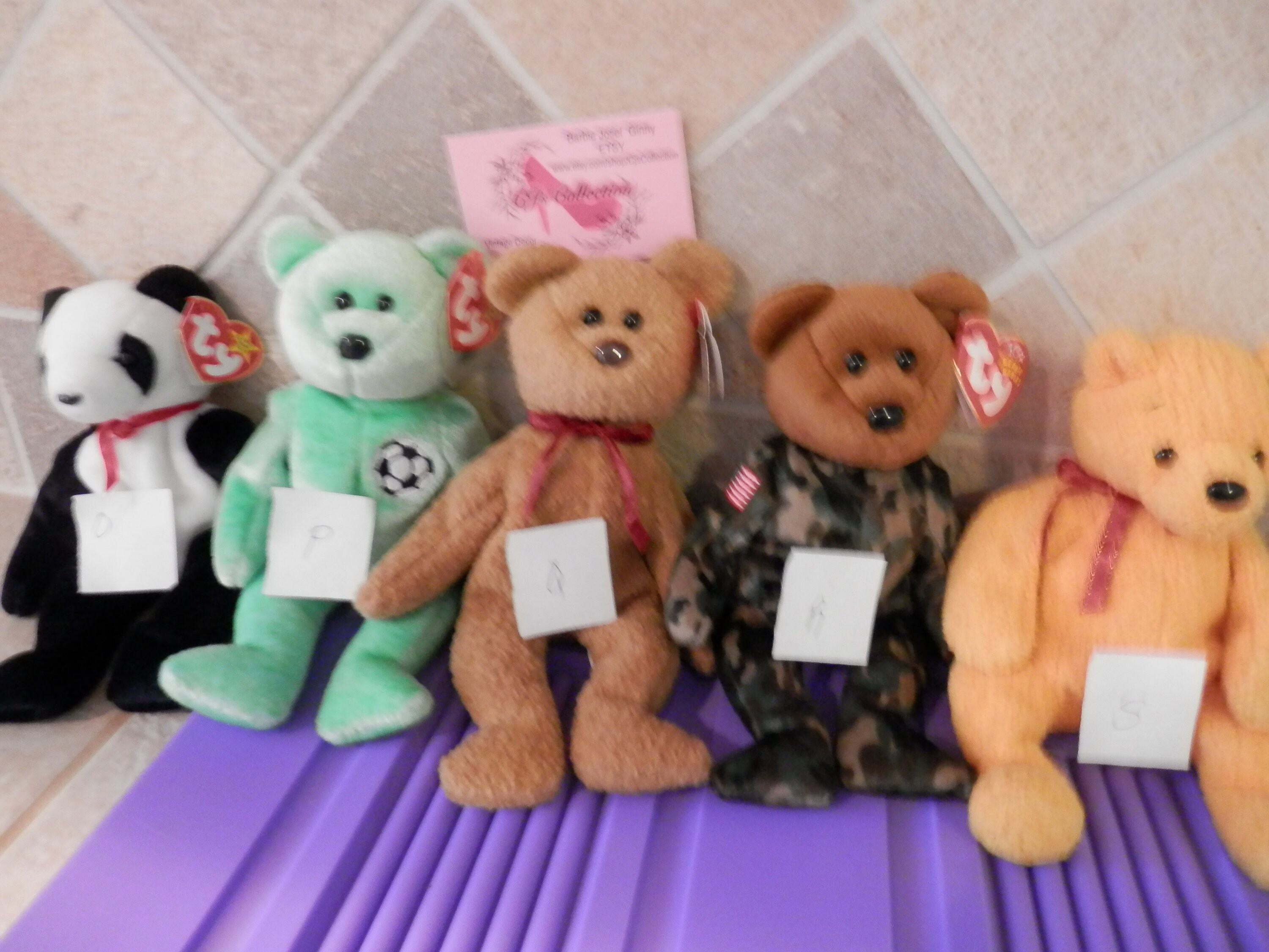 TYのビーニーベイビーズ テディベアコレクション 新品同様 お気に入り