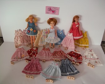 Skipper Penny Brite-jurken Handgemaakte vintage stijl katoenen