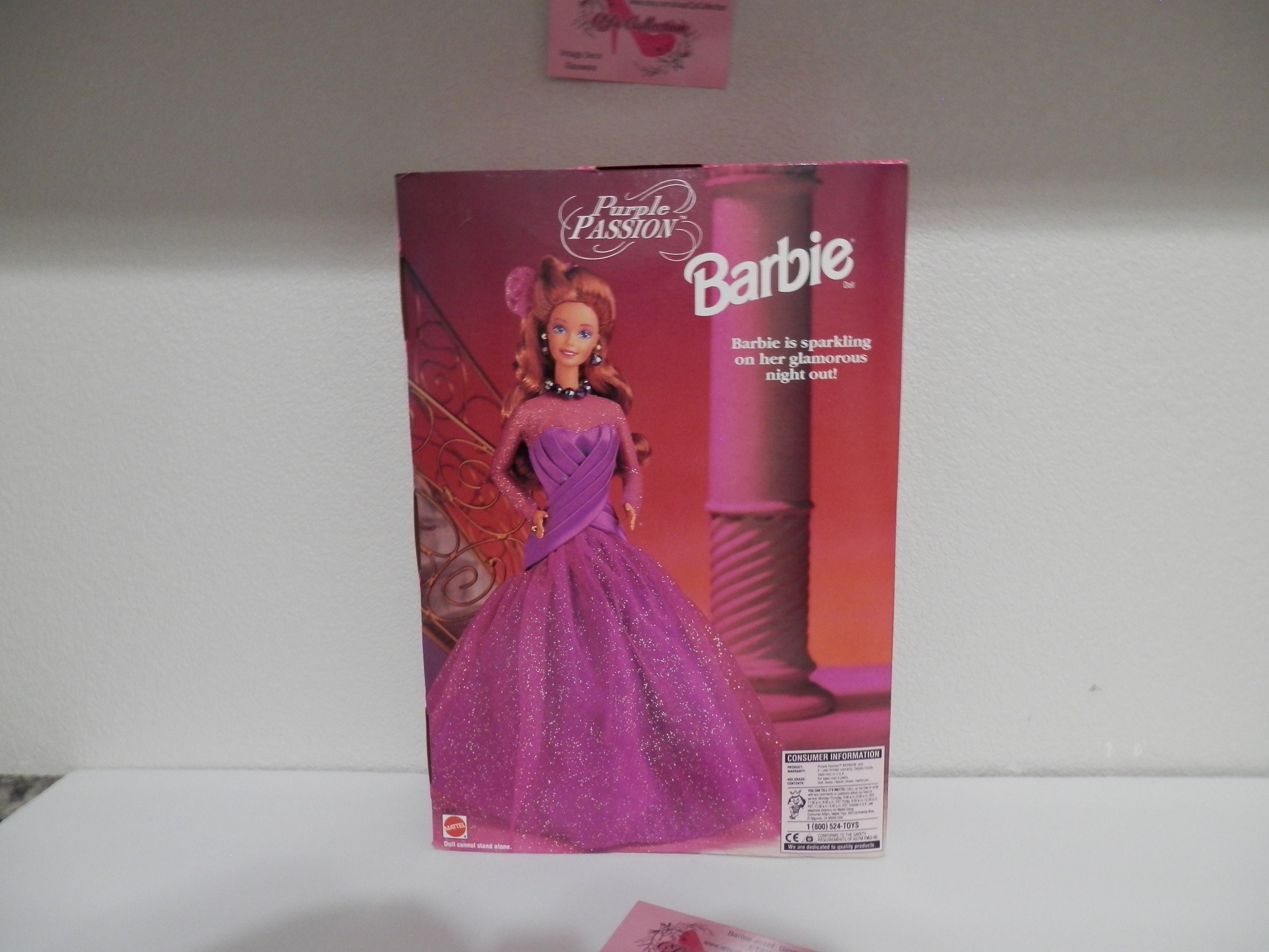 SALE Purple Passion Barbie FREE Ship in U.S. 1995 by Mattel #13555