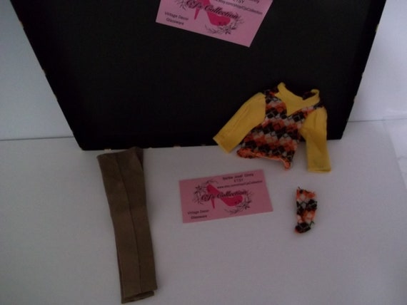 Ken Mod Shirt Mattel #7758 1974 Vintage Clothing Collection Both Pieces Need TLC Wonderful Pieces