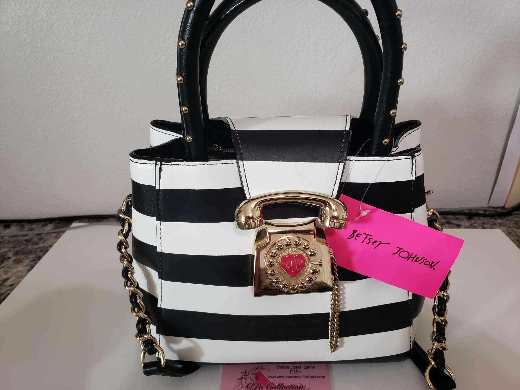 On Sale Purse Betsey Johnson Queen of Fashion Never Used Tags on