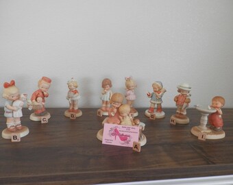 Memories of Yesterday by Enesco 1988-1995 Mabel Lucie Atwell Precious Moments Figurine One Owner Exc. Cond.