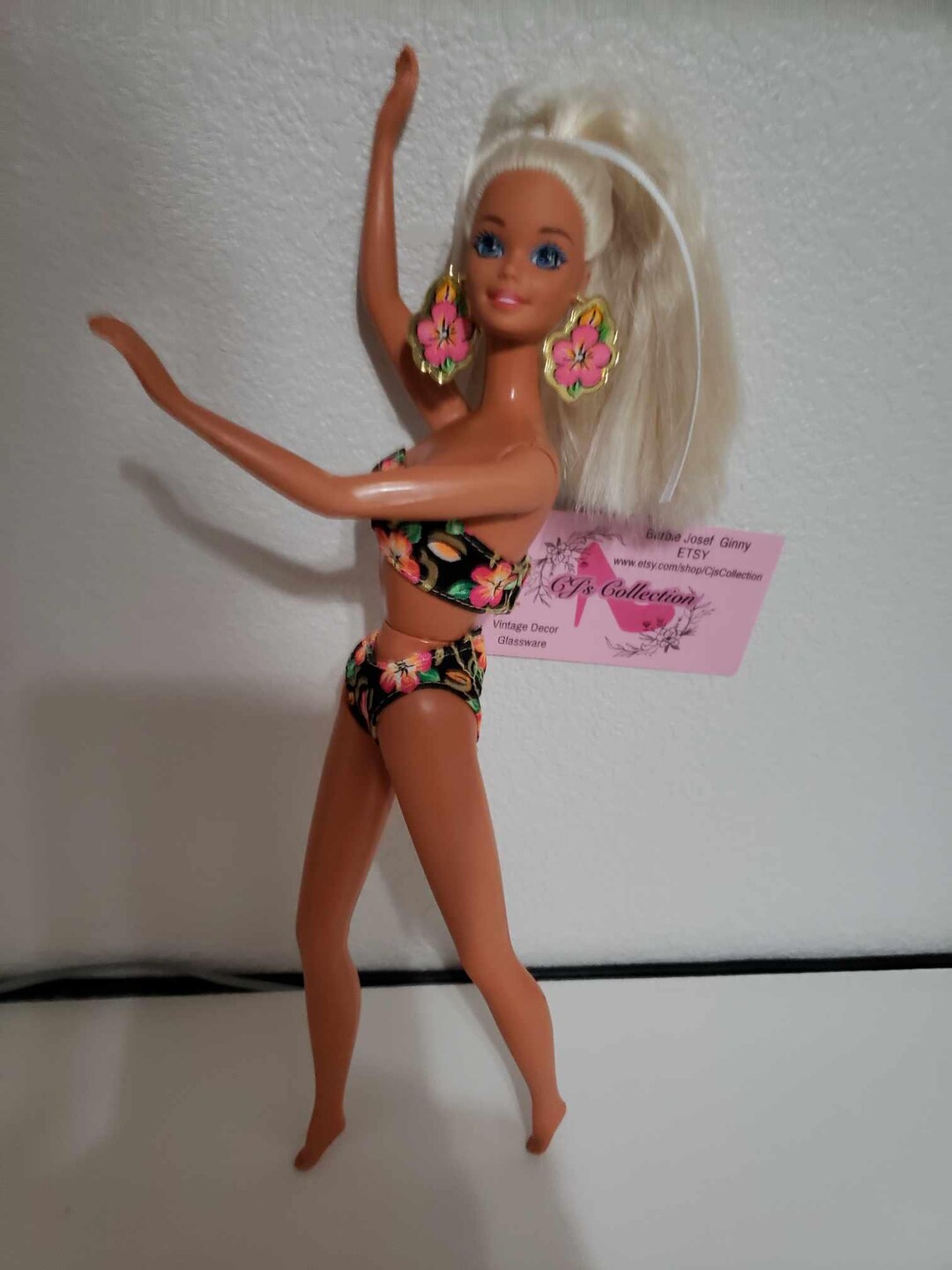 Poupée Barbie Tropical Splash Mattel 1994 - N°12446 - 12 Pouces - Neuf Dans Sa Boîte D'origine