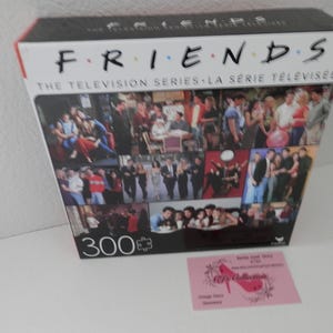 Friends Puzzle Vivid Colors Glossy 300 piece by SpinMaster Rachel, Ross, Phoebe, Chandler, Monica, Joey Free Ship w/in Cont. U.S.