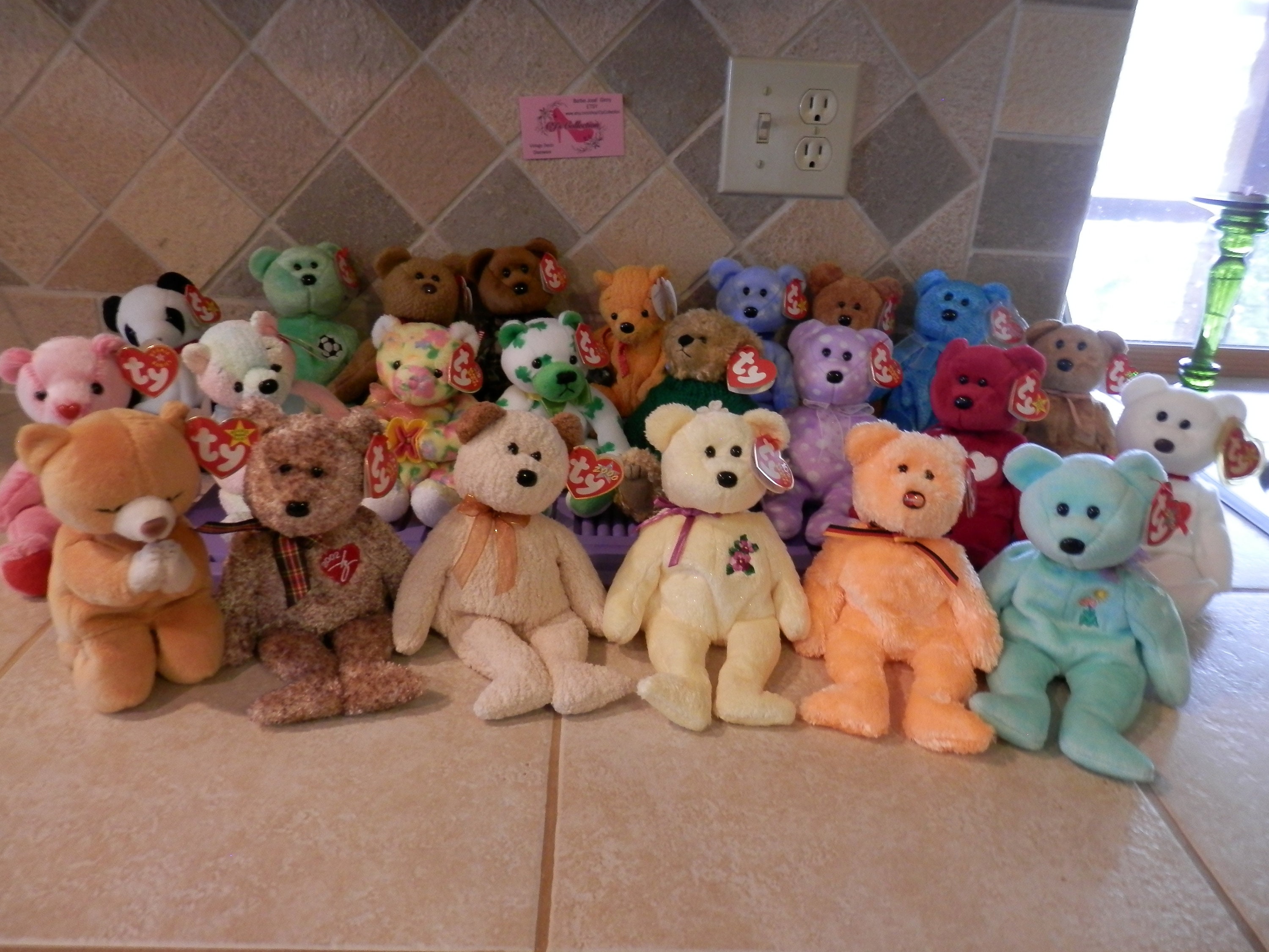 TYのビーニーベイビーズ テディベアコレクション 新品同様 お気に入り