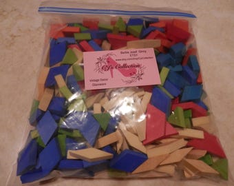 Pattern Blocks 332 Piece Geometric Shape Great Condition Educational Fun Learning Toy Math Symmetry Montessori Free Ship in Continental U.S.